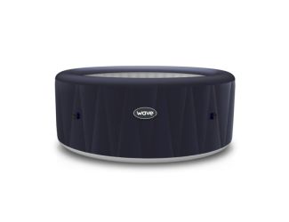 Atlantic Round 6 Person Inflatable Spa Navy