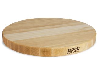 Maple Round Reversible Cutting Board, 18'' x 1.5''