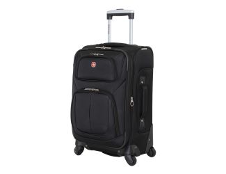 6283 21" Expandable Carry-On Spinner Black