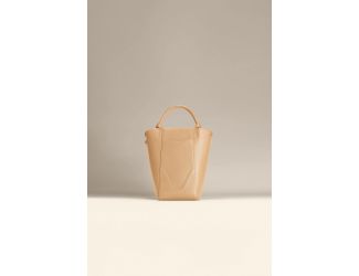 Mini Marina Bucket Leather Champagne