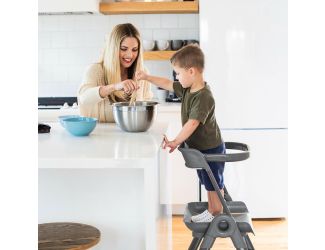 Pivot Toddler Tower Gray
