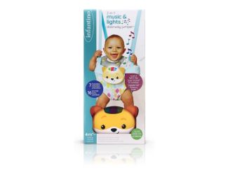 2-in-1 Music & Lights Doorway Jumper Fox
