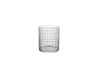 Cut In Number Checker Vase Medium