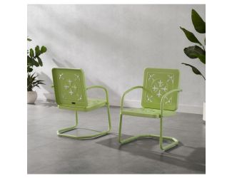 Azalea 2-Piece Retro Outdoor Chair Set