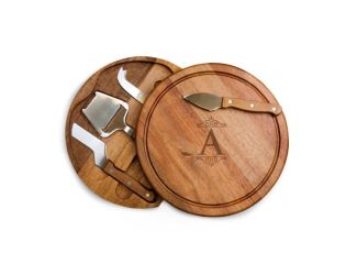 Monogram - Acacia Circo Cheese Board - Acacia Wood, Z