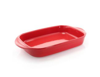 Chantal Classic Rectangular Baker True Red