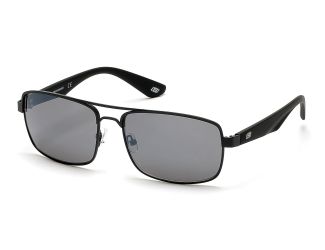 Men's Sunglasses - Matte Black/Smoke Mirror