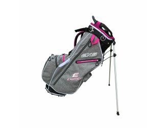 Exotics Xtreme 7.0 Women's Stand Bag: Heath, Pink, & White