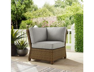 Bradenton Outdoor Wicker Sectional Corner Chair
