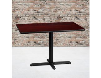 30" x 42" Laminate Table Top with 23.5" x 29.5" Table Height Base