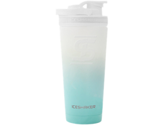 26oz Insulated Stainless Steel Shaker Bottle- Shaker lid w/handle & agitator
