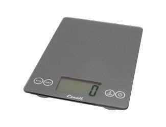 Escali - Arti Glass Digital Scale, Gray Storm