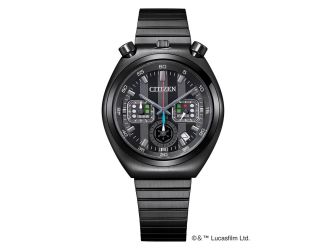 Men's Star Wars Darth Vader Black Stainless Steel Bracelet, Black dial