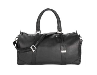 Perreira Duffle Bag Leather - Black