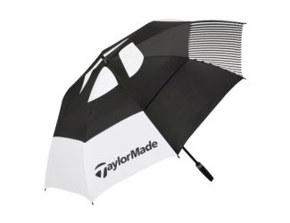 64-inch Double Canopy Tour Umbrella - Black/White