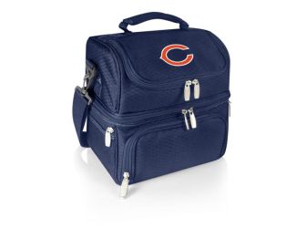 New England Patriots - Pranzo Lunch Bag Cooler with Utensils, (Navy Blue)