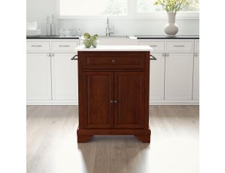Lafayette Granite Top Portable Kitchen Island/Cart