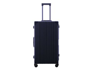 Aleon 30" International Trunk Aluminum Hardside Luggage (Sapphire) Blue