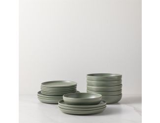 Pacifica 18-piece place setting w/ pasta bowl