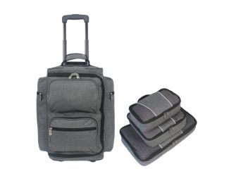 Pocket Cruiser 20" Wheeled Duffel w/ 3pc Packing Cubes