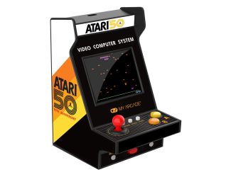 Atari Nano Player Pro 4.75" Portable Retro Arcade w/ 75 Games