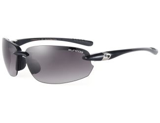 Laser Sunglasses - Black/Gradient Smoke