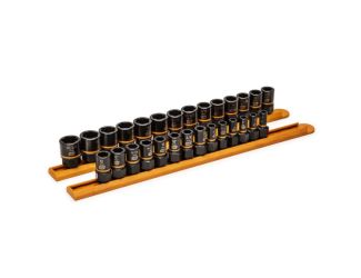 GearWrench 28 Pc. 1/4" & 3/8" Drive Bolt Biter Impact Extraction Socket Set