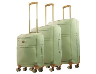 Soft Sided Spinner Luggage Set Size 3 Pieces