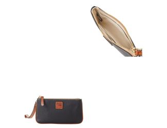 Pebble Grain Medium Wristlet