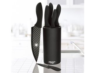 7 - Piece Dual Diamond Non-stick Knife Set