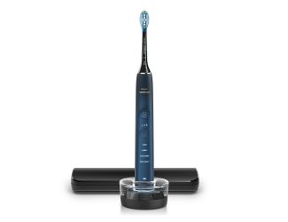 9000 Special Edition Rechargeable Power Toothbrush Blue Black