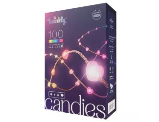 Twinkly - Candies 100L 8MM Heart shape RGB transp USB-C