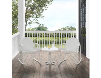 Griffith 3Pc Outdoor Rocking Chair Set