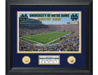 University of Notre Dame Special Edition Gold Coin Photo Mint