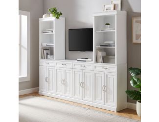 Stanton 3-Piece Sideboard And Storage Bookcase Set