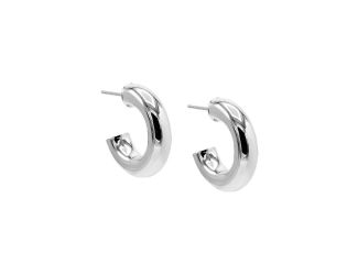 Chunky Hollow Hoop Earring