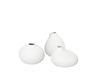 NONA Porcelain Mini Vases - Set of 3