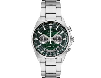 Chronograph, Stainless steel bracelet, Quartz
