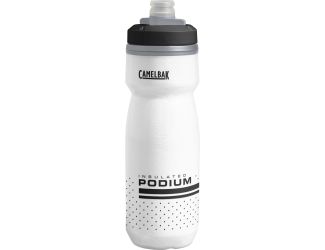 Podium Chill 21oz/.62L Insulated Bike Bottle - White/Black