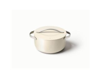 6.5qt Nonstick Ceramic Dutch Oven Cream