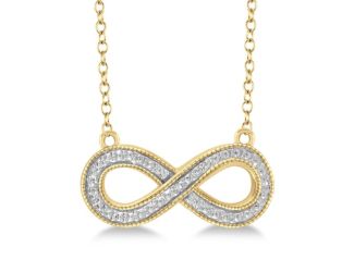 Diamond Infinity Necklace