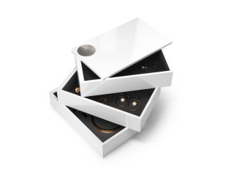 Spindle Storage Box  White