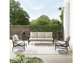 Kaplan 3Pc Outdoor Sofa Set