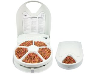 5-Meal Timed Pet Feeder