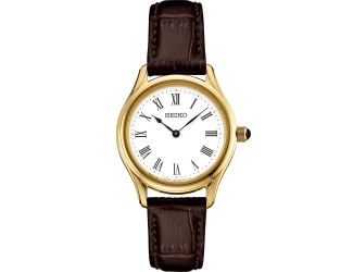 Essentials, Quartz, Leather strap, Ladies