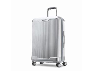 Silhouette 17 Medium Hardside Expandable Spinner Aluminum Silver
