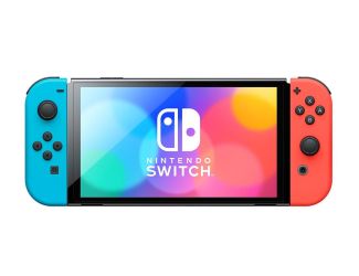Switch OLED 64GB Gaming Console w/ 2 year extended warranty: Neon