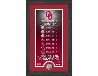 University of Oklahoma Legacy Supreme Bronze Coin Panoramic Photo Mint