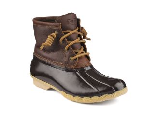 Womens Saltwater Core Boot-Tan/Dark Brown-10