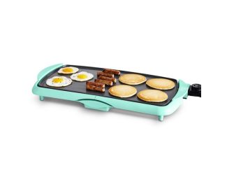 Healthy Nonstick XL Electric Griddle Turquoise